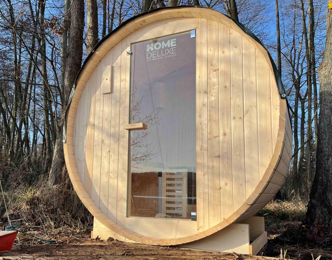 Gartenhaus Mit Sauna Am Buckowsee, Maerkische Schweiz Buitenkant foto